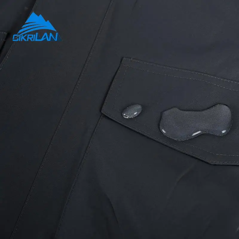 Высокое качество зима Пеший Туризм сноуборд лыжная куртка Для мужчин Лыжный