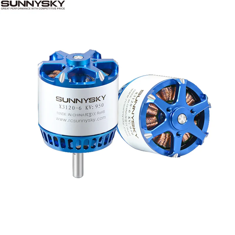 Бесщеточный мотор SunnySky X3120 V3 760KV 880KV 1025KV серии X для радиоуправляемого