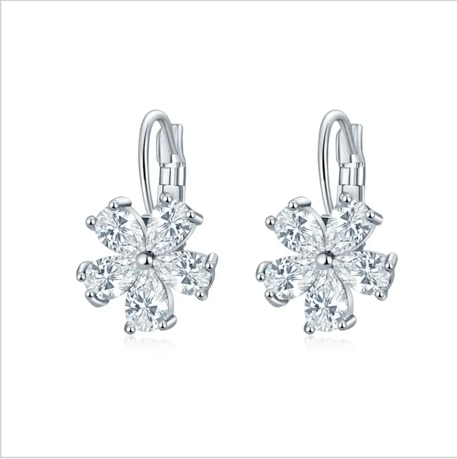 5 вариантов гранат морганит Хрустальный Циркон посеребренные серебряные серьги