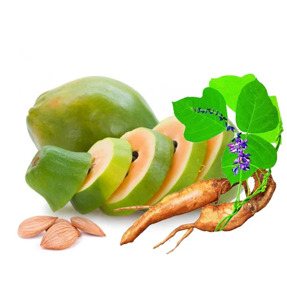 

Pure Natural 100g Plant Meal Radix Puerariae & Papaya & Collagen Mixed Powder/Puerarin Papaya Collagen Face Film Materials