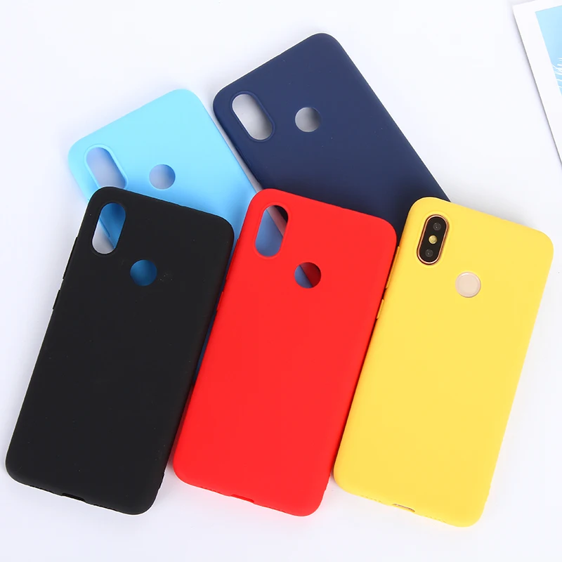 Цветной ТПУ силиконовый чехол для Xiao mi Red mi Note 5 6 7 Pro Red mi 6 Pro 6A 5Plus матовый чехол для Xiaomi mi 8 SE mi A2 Lite A1