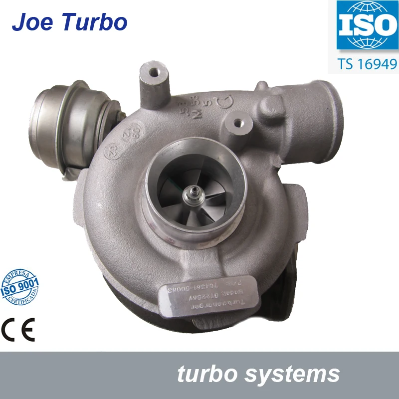 Турбокомпрессор Turbo GT2256V 704631 704361 5006S 116522499519 для BMW 330 D E46 X5 E53 1999 2004 M57D D30 3.0L 185HP|turbocharger