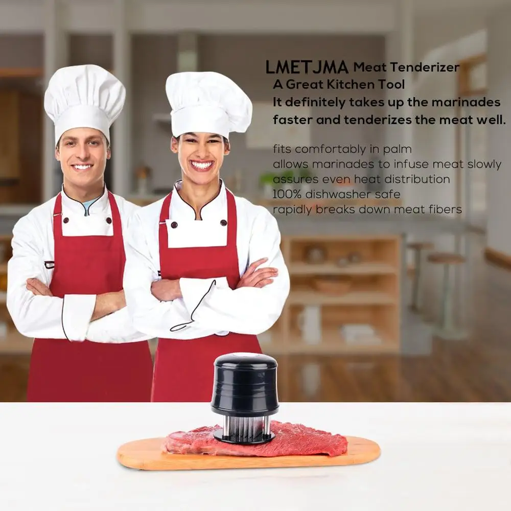 TPUSNOK профессиональный мясорубка Кухня Мясо Tenderizer инструменты с 56 ультра острые