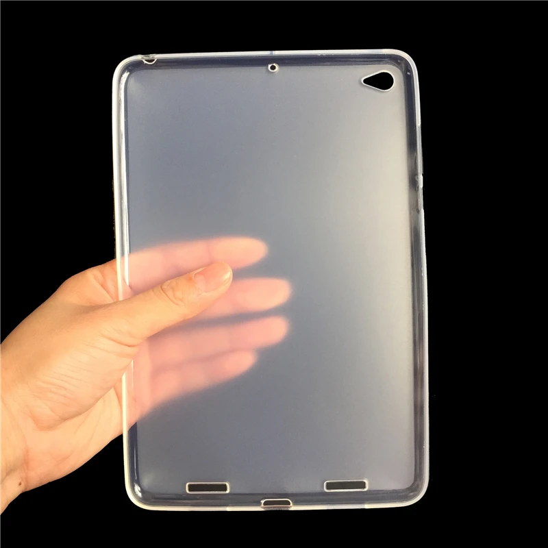 Ультратонкий Мягкий чехол Trasparent для Xiaomi Tablet Mi Pad MiPad 3 7 9 дюймов ТПУ силиконовый