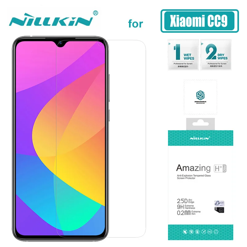 Xiaomi Mi CC9 стекло Nillkin H+ PRO 2.5D ультратонкий 0,2 мм CC9 Закаленное стекло протектор экрана для Xiaomi Mi CC9 CC9e стекло Nilkin