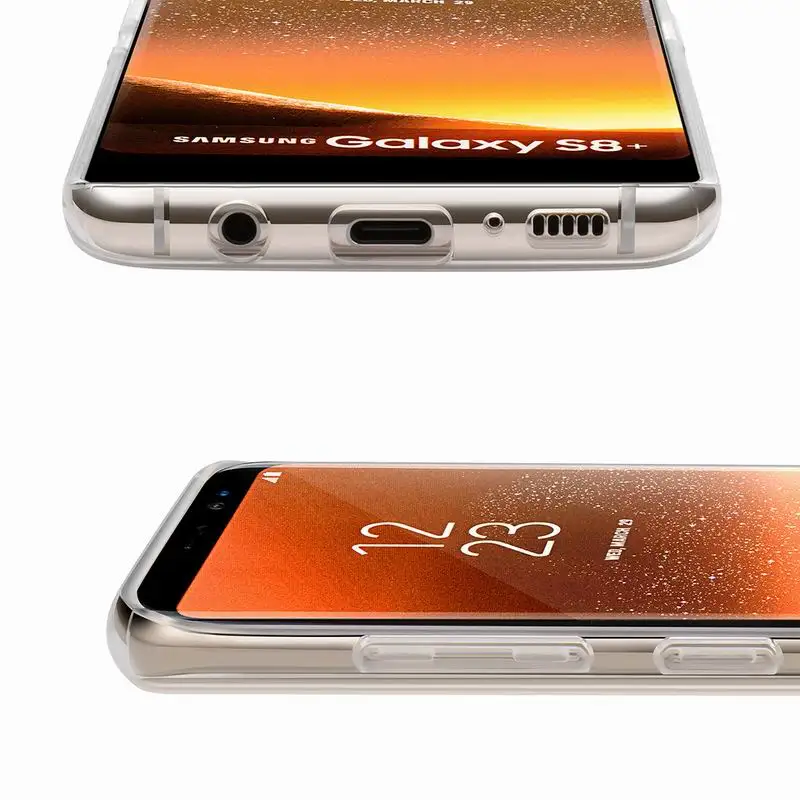 Lightning Pattern Marble Soft TPU Shockproof Protective Cover for Samsung S8 plus Slim Stone Design Phone Case |