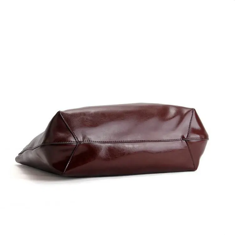 

100% Genuine Leather Bags For Women Famous Brand Shoulder Bags Solid Designer Handbag High Quality Ladies Women,free shipping