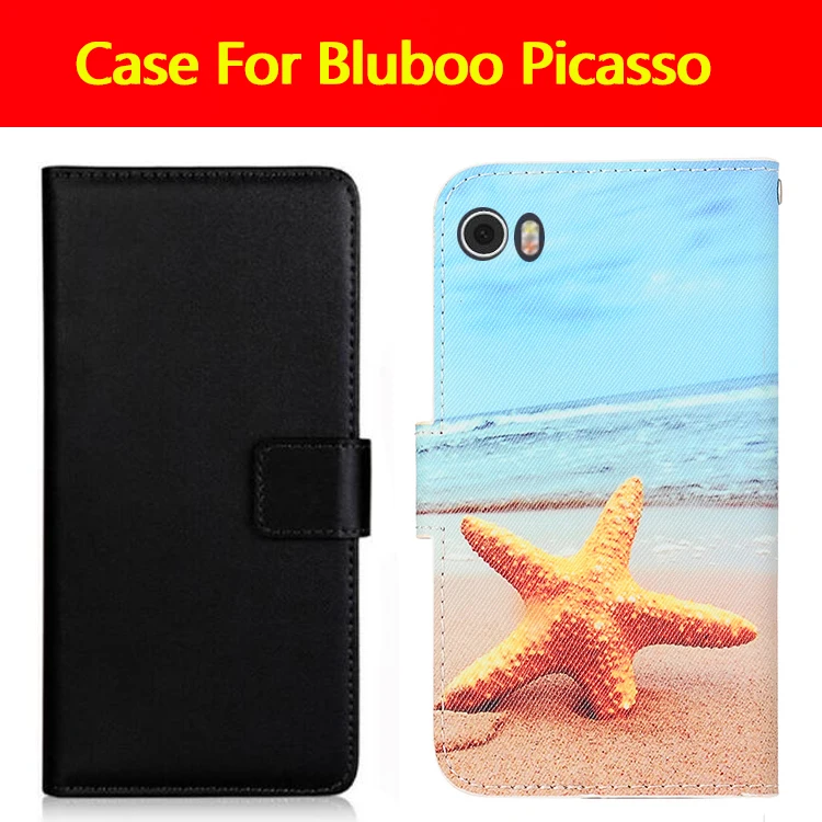 2017 хит! Кожаный чехол для Bluboo Dual заводской цены 11 цветов эксклюзивно BLUBOO Picasso Phone
