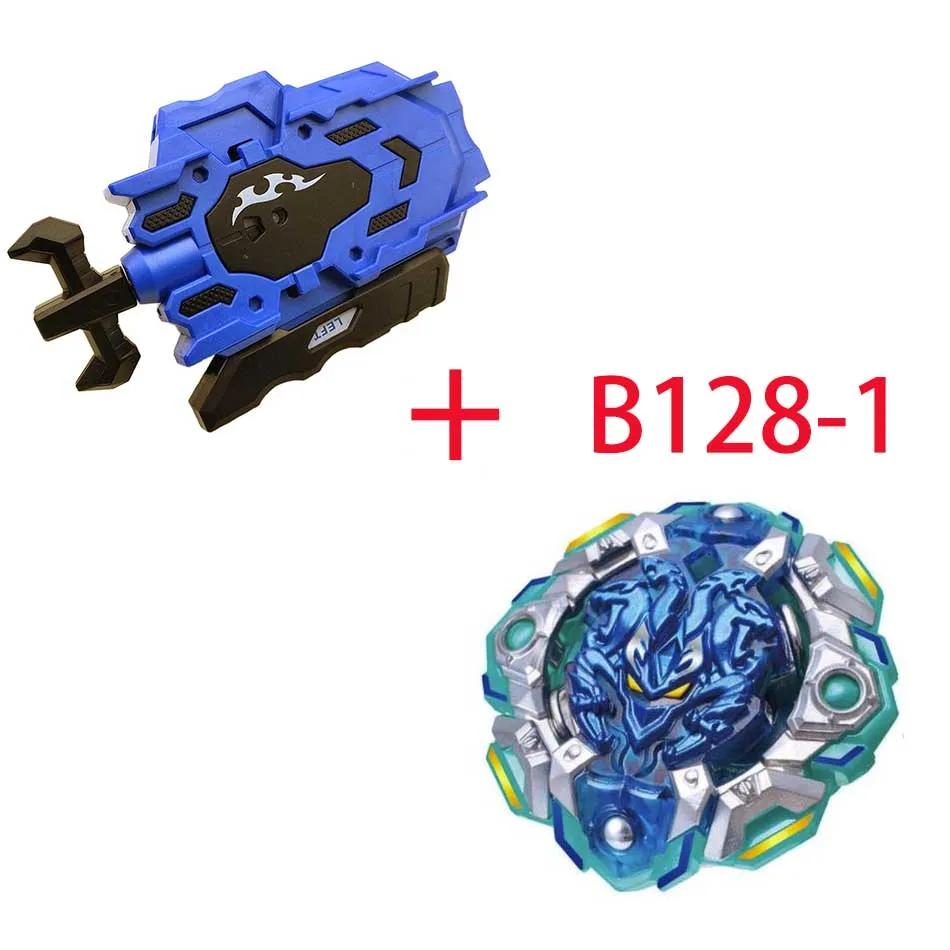 Горячие стили B122 Beyblade Металл Fusion Bayblade Brust Топ Bayblade burst bay blade Launcher Bayblade игрушки для детей Подарки - Цвет: B128-1