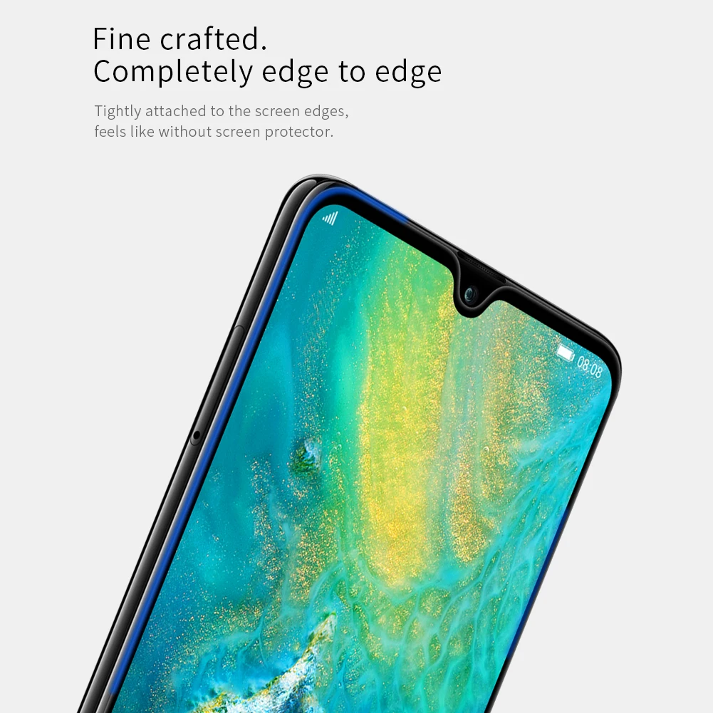 Huawei Mate 20 X антибликовое закаленное стекло экран протектор Nillkin XD CP+ MAX Защитное стекло для Huawei Mate 20