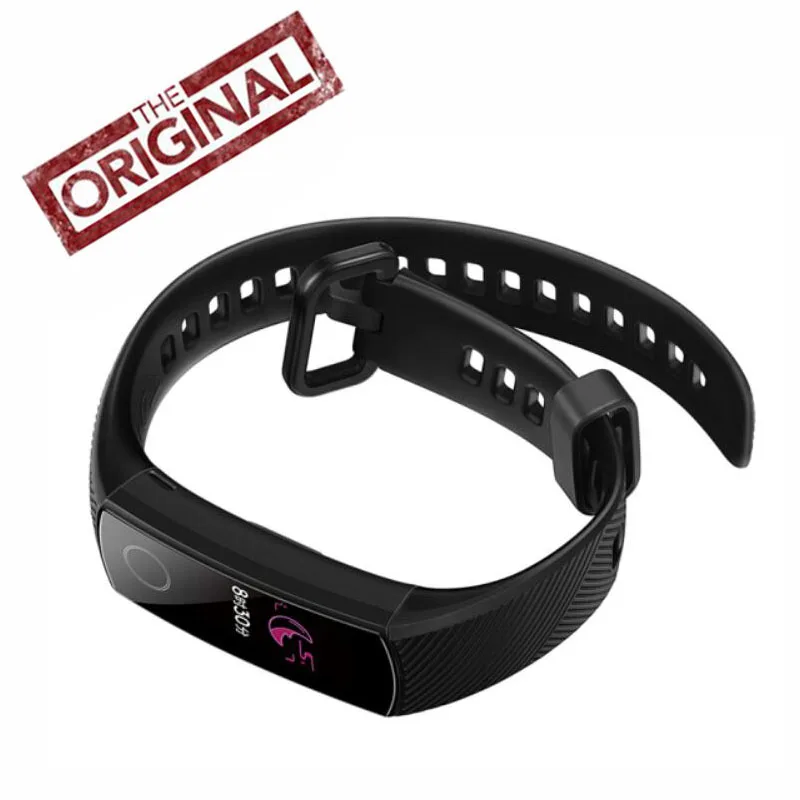Honor Band 4 умный Браслет Водонепроницаемый 50 м фитнес-трекер сенсорный экран для сердечного ритма монитор дисплей вызов сообщение напульсники