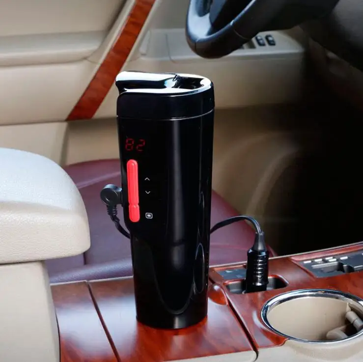 Автомобиль Мотоцикл Быстрое нагревание чашка автомобильный термос с адаптером