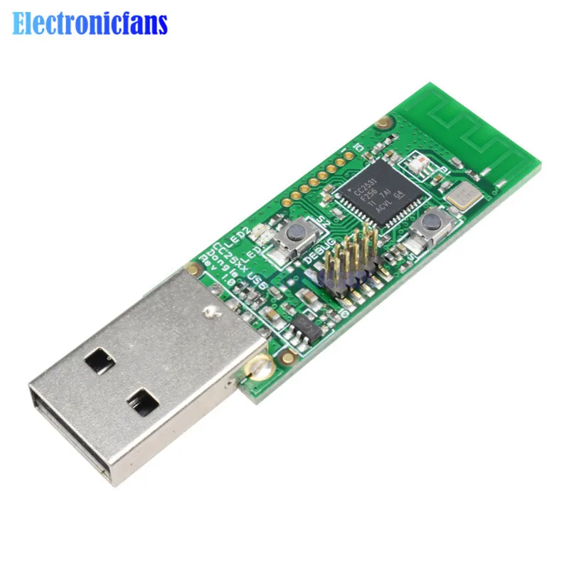 Беспроводная плата Zigbee CC2531 Sniffer модуль анализатора Packet Protocol USB интерфейс Dongle Capture