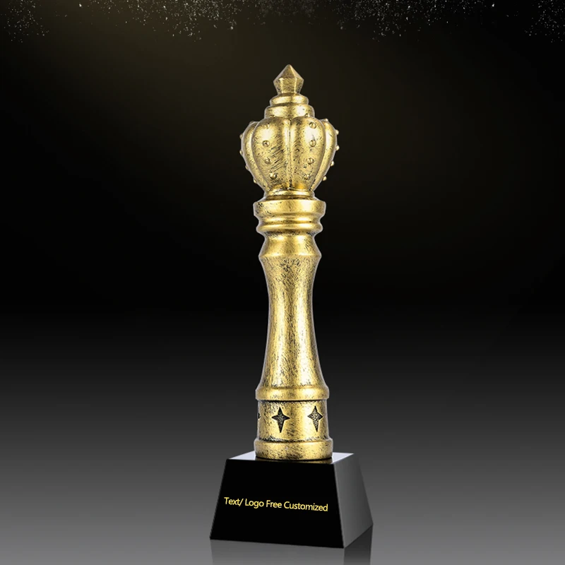 RTAT0023 Новый Индивидуальные King Glory смолы бронза школа предприятие отличный