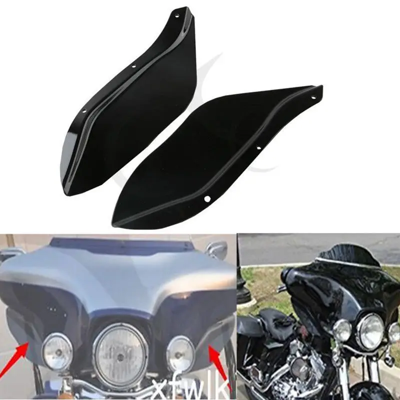 Дефлектор воздуха на лобовое стекло мотоцикла для Harley Touring FLHR FLHT FLHX Electra Street Glide Road