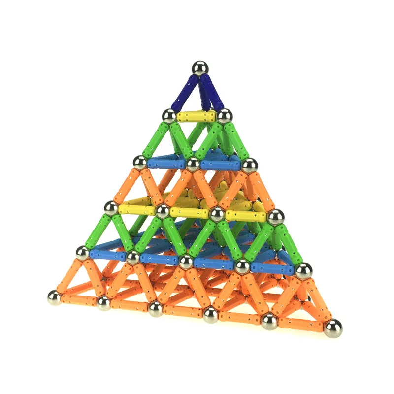 Магнитный Материал бары модель здания Наборы конструктор Металлические шары
