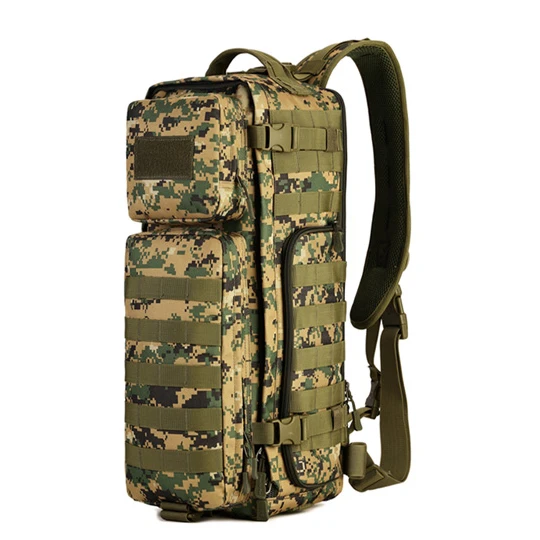 Jungle Digital 30L тактический рюкзак нагрудный слинг-рюкзак многофункциональная Военная Сумка Molle Мужская армейская сумка на плечо альпинистская уличная XA44D - Цвет: Jungle Digital