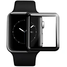 Для iWatch покрытие из закаленного стекла 38 мм 42 мм 44 мм 40 мм серия 4 3 2 1 полное покрытие 3D Изогнутые черные края Защитная пленка для экрана