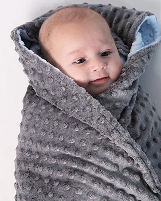80*75 см Ватки Детское Одеяло Новорожденный Ребенок Пеленальный Wrap Мягкая Детское Постельное Белье кроватки Одеяла Манта Bebes minky одеяло minky постельное белье конверт для новорожденных детское постельное