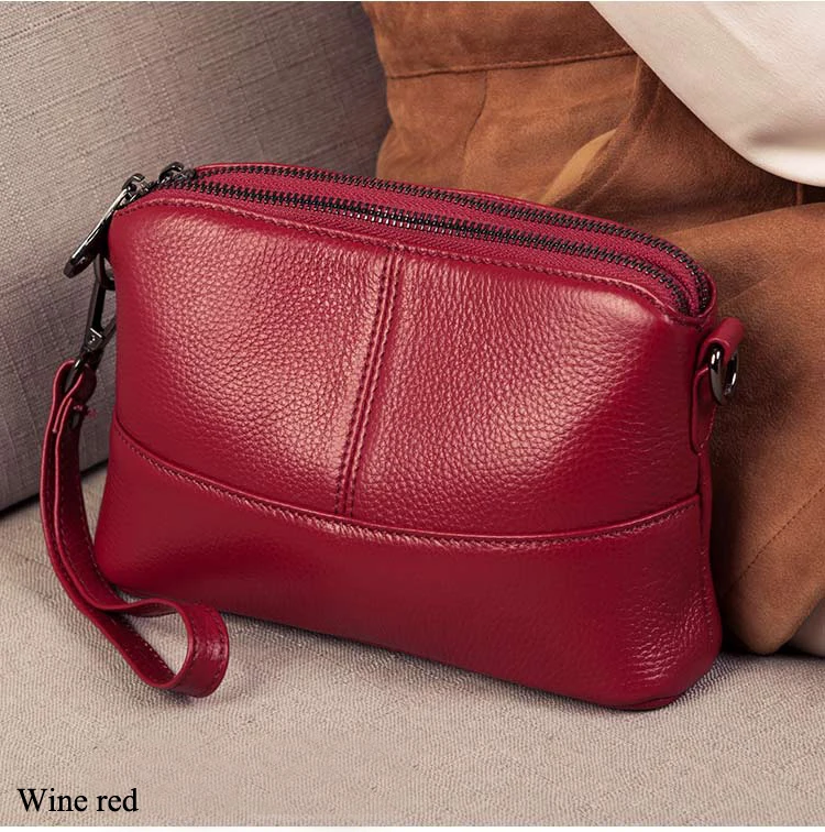 Luxury Handbags Women Bags Designer Genuine Leather Clutch Bag Fashion Shoulder Crossbody Bags Female Shopping Purse Wallets
