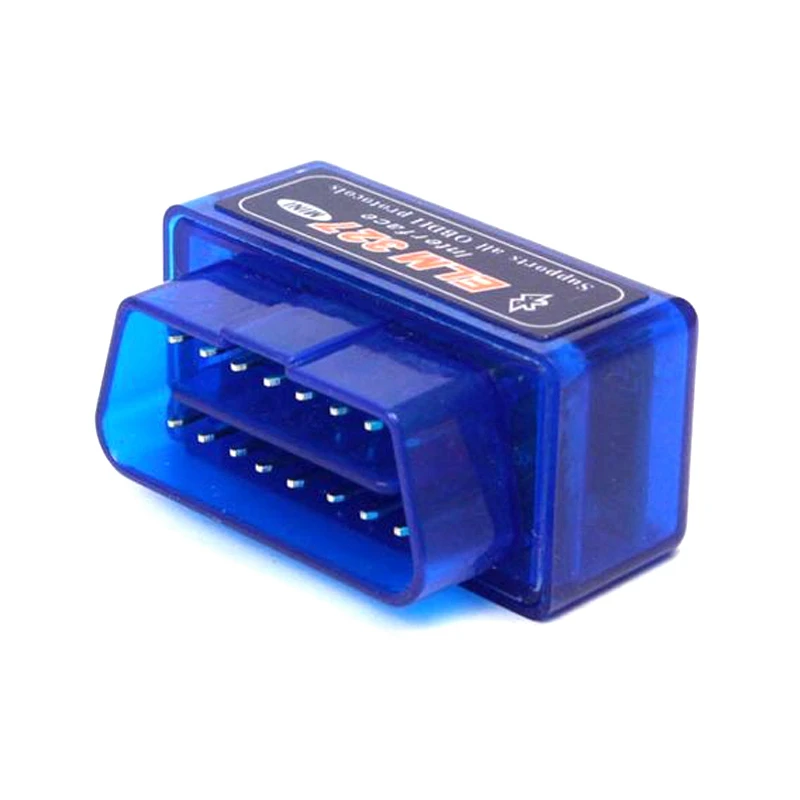 Мини elm327 V2.1 Bluetooth OBD2 OBDII автоматический диагностический сканер ELM 327 V2.1 автомобильный диагностический инструмент elm-327 obd адаптер Сканер