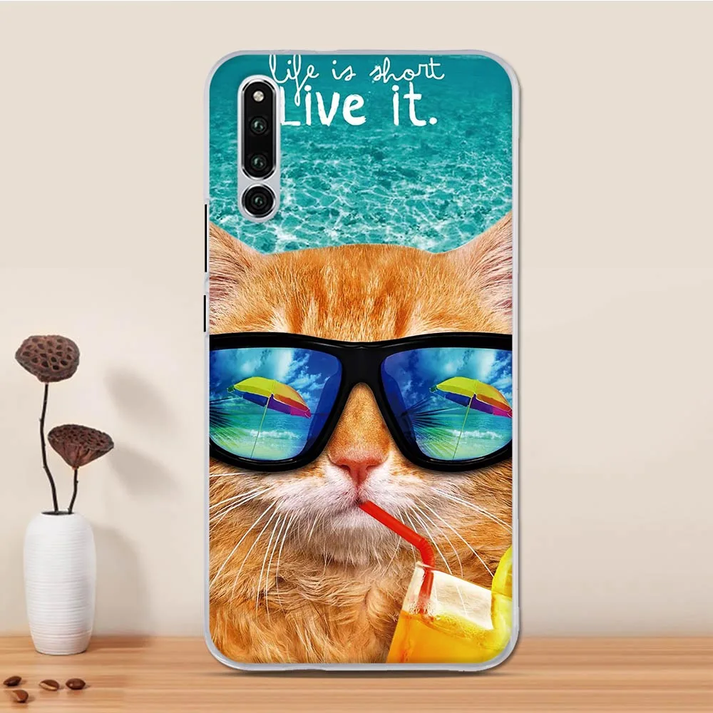 Чехол для Huawei Honor Magic 2 чехол телефона Силиконовый 3d TPU мягкий Capas Funda защитный
