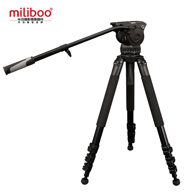 Miliboo M18L Профессиональный вещательный видео штатив с подвижной головкой нагрузка