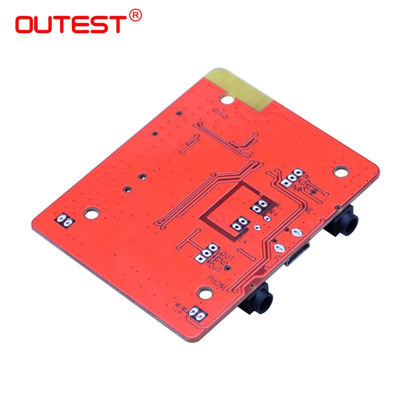 OUTEST 5V беспроводной Bluetooth аудио приемник плата модуль для автомобильного с стерео