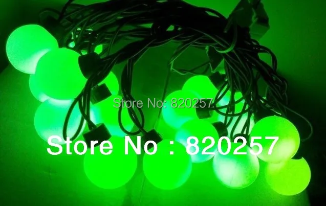 Бесплатная доставка 5 м струны с 20 шт. шарисветильник 4 см IP44 220 В|ball string|lighting balls