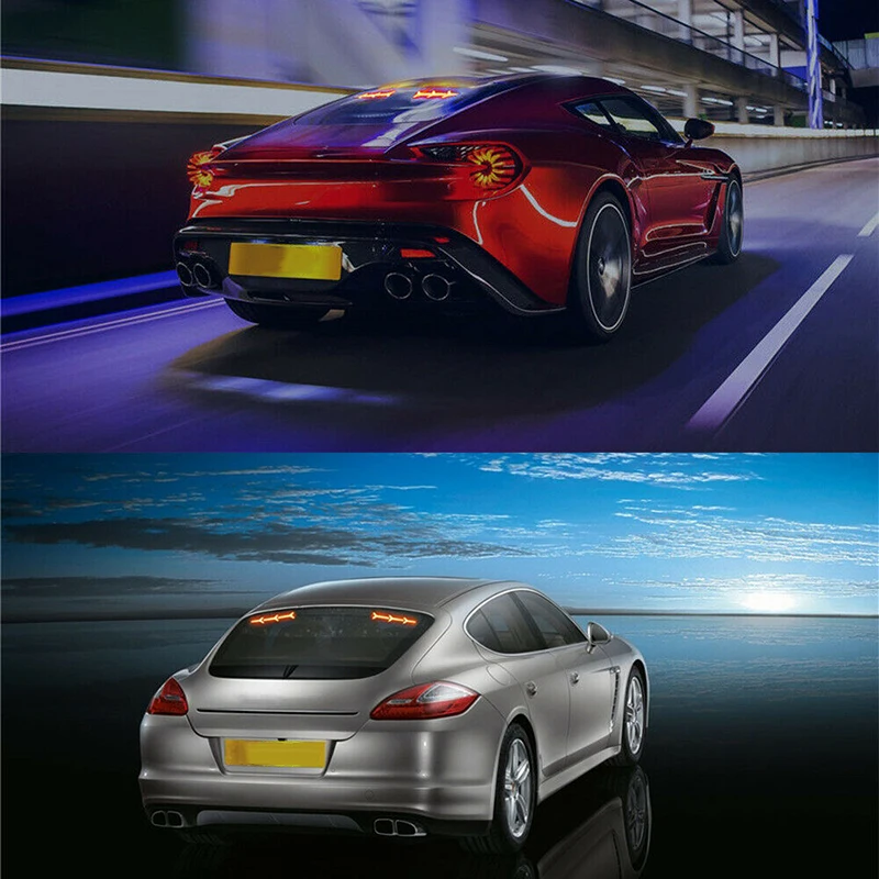 2x автомобиль грузовик ДХО светодиодная фара фонарь стоп сигнал движущаяся