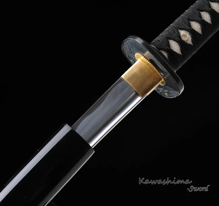 Японская зеркальная меч ручной работы самурайский из высокоуглеродистой стали