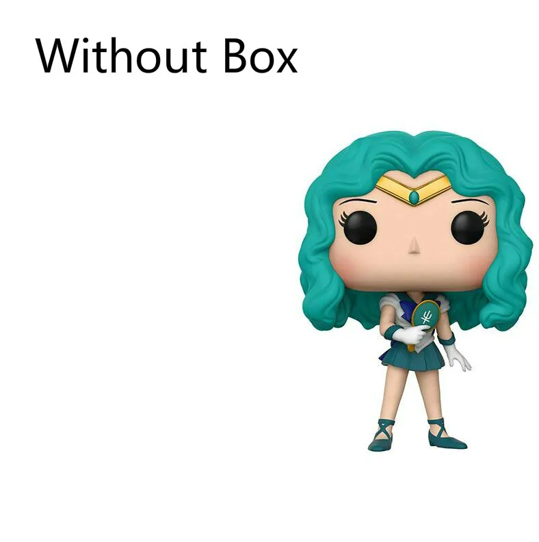 Funko POP Сейлор Мун Chibiusa Meiou Setsuna Kaiou Michiru виниловые фигурки ПВХ Модель Игрушки для мальчиков и девочек - Цвет: No Box