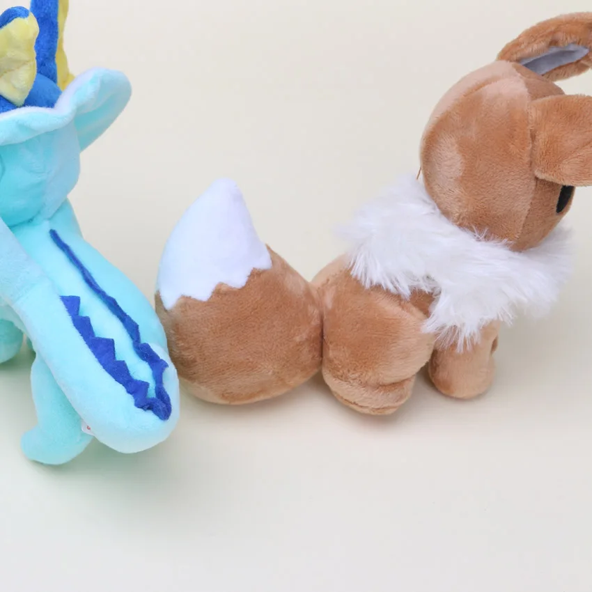 15-20 см Eevee плюшевые игрушки Sylveon Espeon flarion Umbreon Glaceon Jolteon Vaporeon Мягкие плюшевые куклы