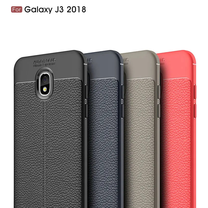 For Fitted Cases Samsung Galaxy J3 2018 Case Soft Silicone Bumper Housings Phone Bag Cover J337 | Мобильные телефоны и