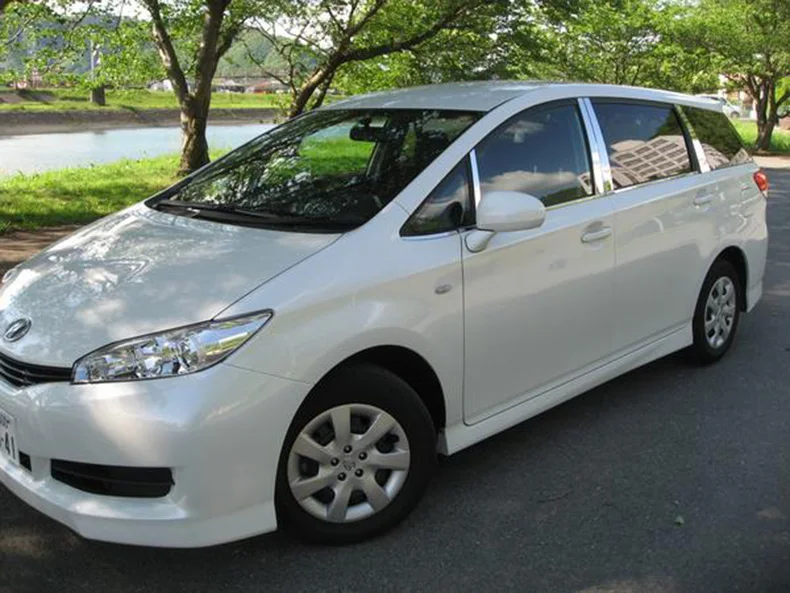 Lsrtw2017 окна автомобиля средний столб планки для toyota wish 2009 2010 2011 2012 2013