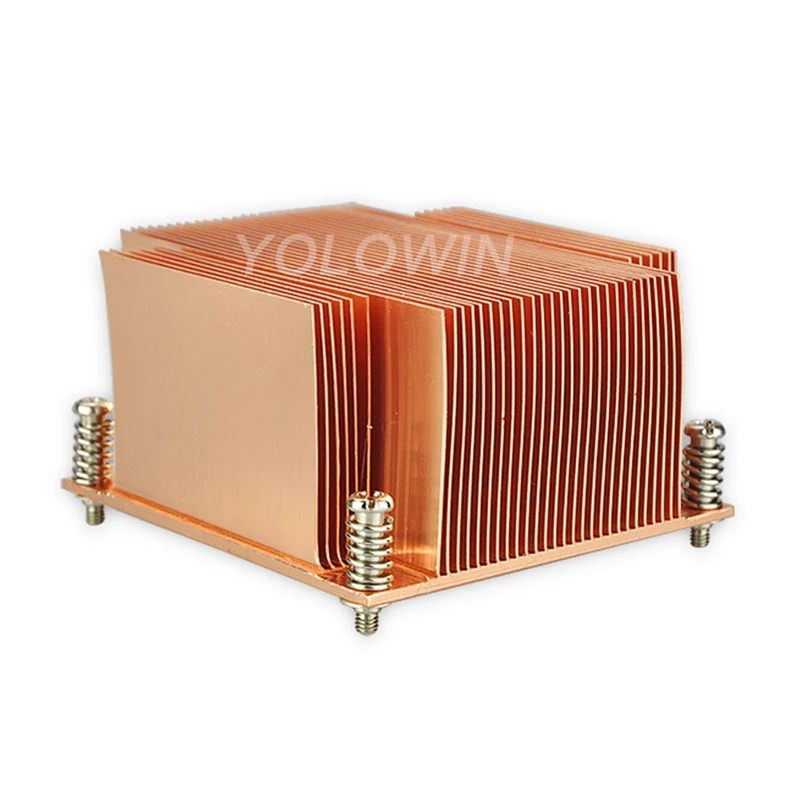 Радиатор для процессора Intel вентилятор бесшумный радиатор из чистой меди