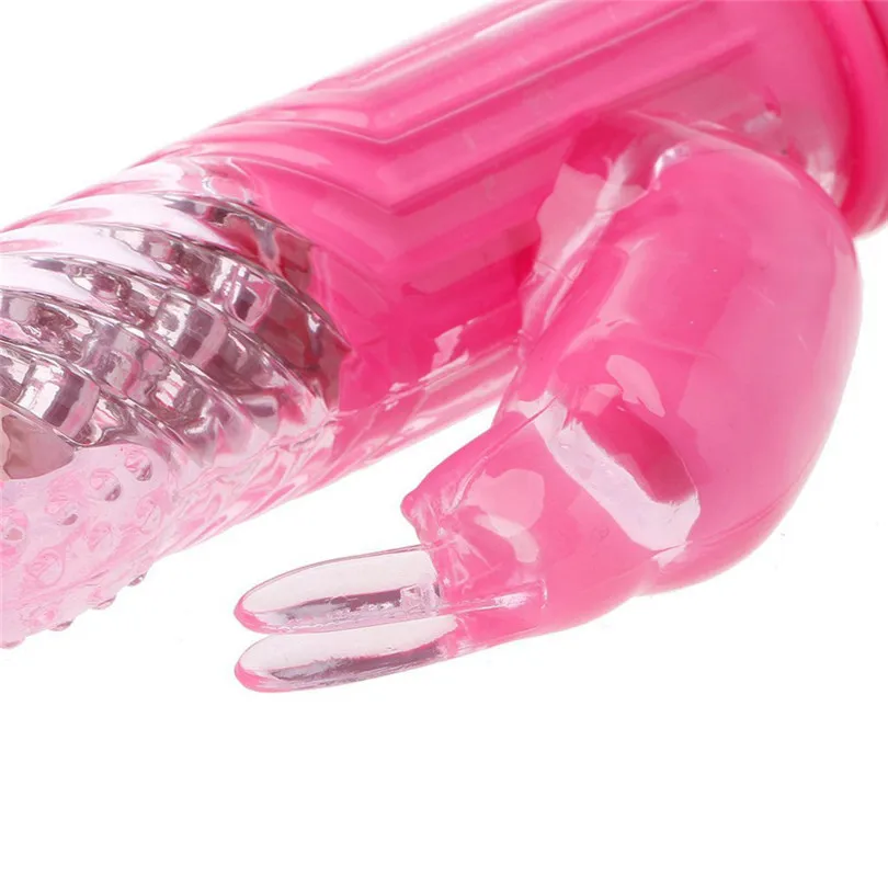 Скручивающий кролик двойной вибрации G spot Вибраторы горячий эротический продукт