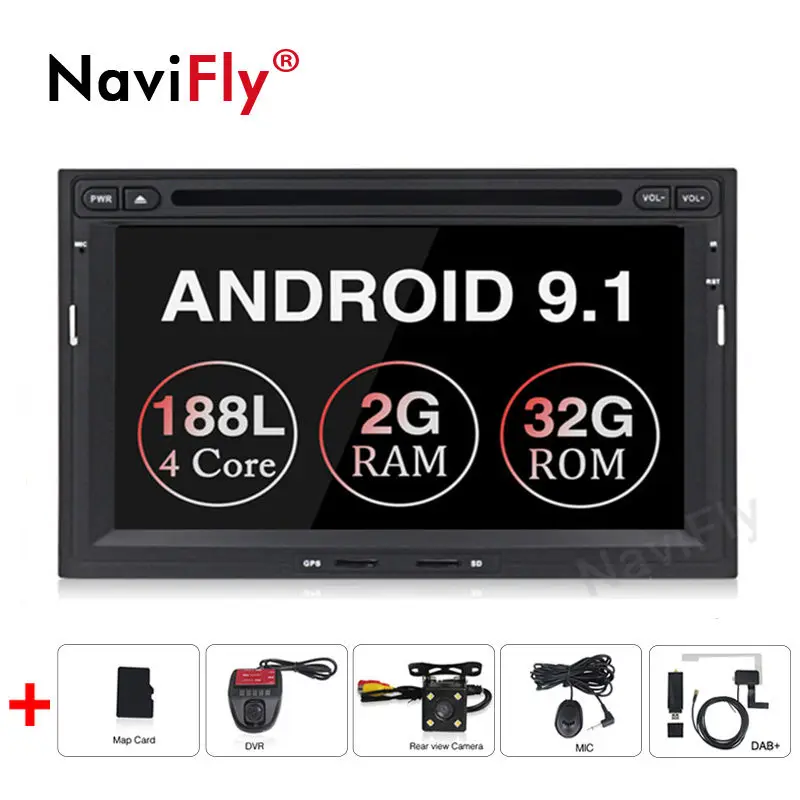2din Android 9,1 автомобильный dvd мультимедийный плеер радио аудио для peugeot 3005 3008 5008 партнер Berlingo gps навигация FM RDS SD USB