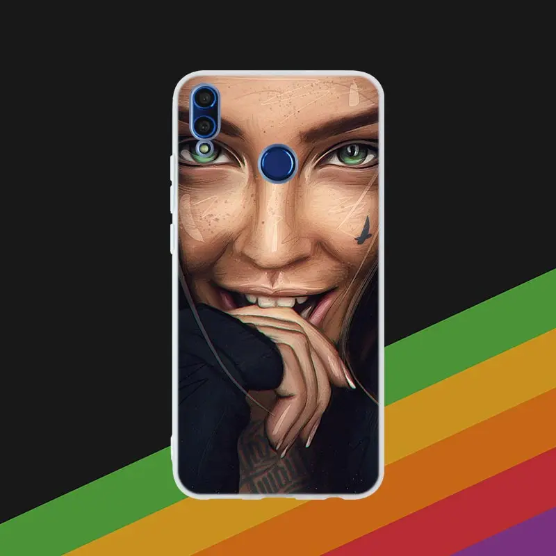 Phone Case 2 Силиконовый чехол для телефона сексуальный рукав тату девушка для huawei Honor 10i 20 Pro 9X Lite 8a 8x max 8c 7x 7a pro 6x V20 Paly мягкий - Цвет: Phone Case 2