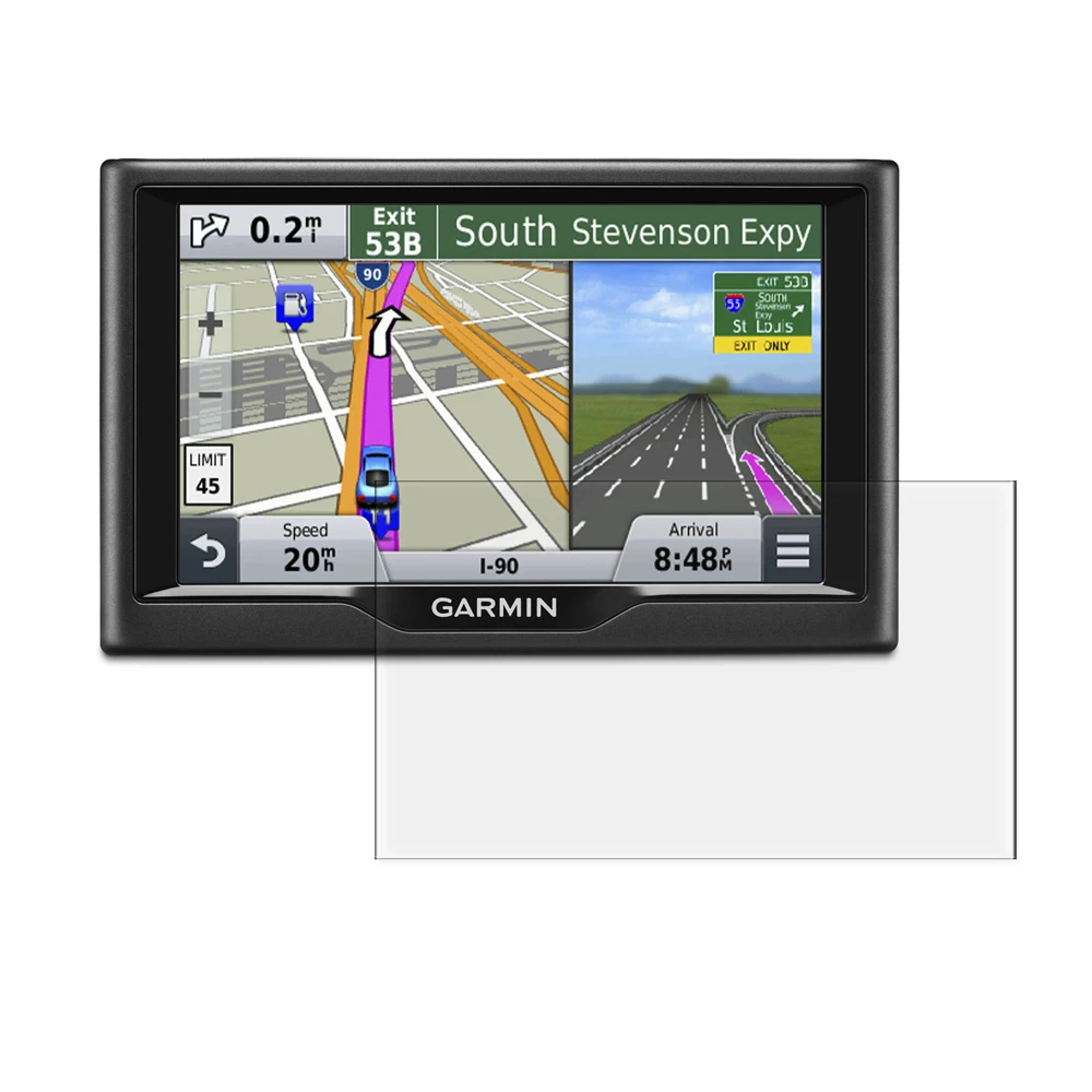 

3x Anti-Scratch Clear LCD Screen Protector Shield Film for Garmin Nuvi 57 57LM 57LMT 58 58LM 58LMT 5''GPS