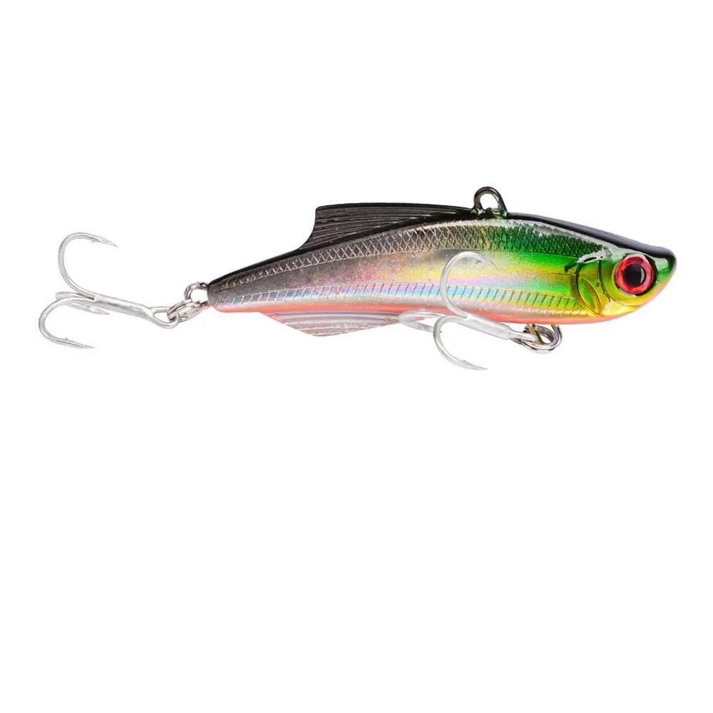 6PCS fishing Fish Minnow Crankbaits hook VIB lure baits 7.3cm/20.5g | Спорт и развлечения