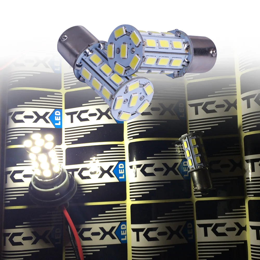TC X P1 1156 P21W Светодиодные лампы заднего хода дневного ходового огня стоп сигналов и