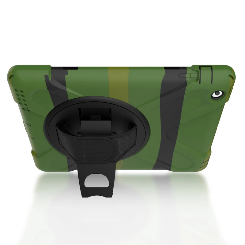Чехол для Apple ipad 2 3 4, ZAIWJ Safe Kids Armor At Мягкий противоударный силиконовый+ жесткий чехол для ipad 4/3/2