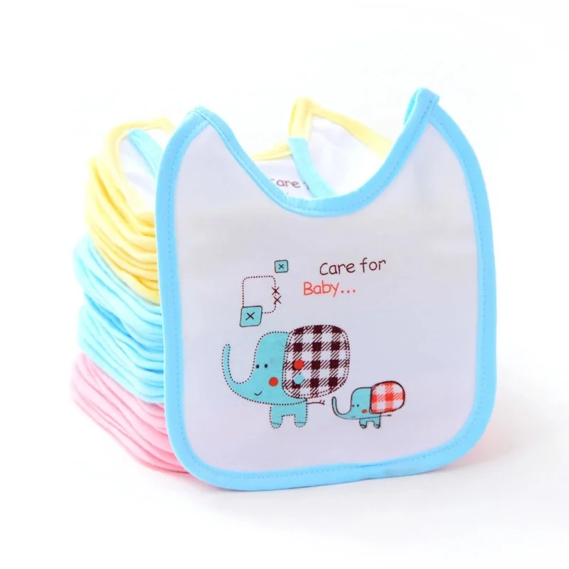 FHADST Baby Bibs Toddler Waterproof Kid Cotton Burp Cloths Newborn Towel Clothing Babies Saliva Towels baberos babetes Bib | Детская