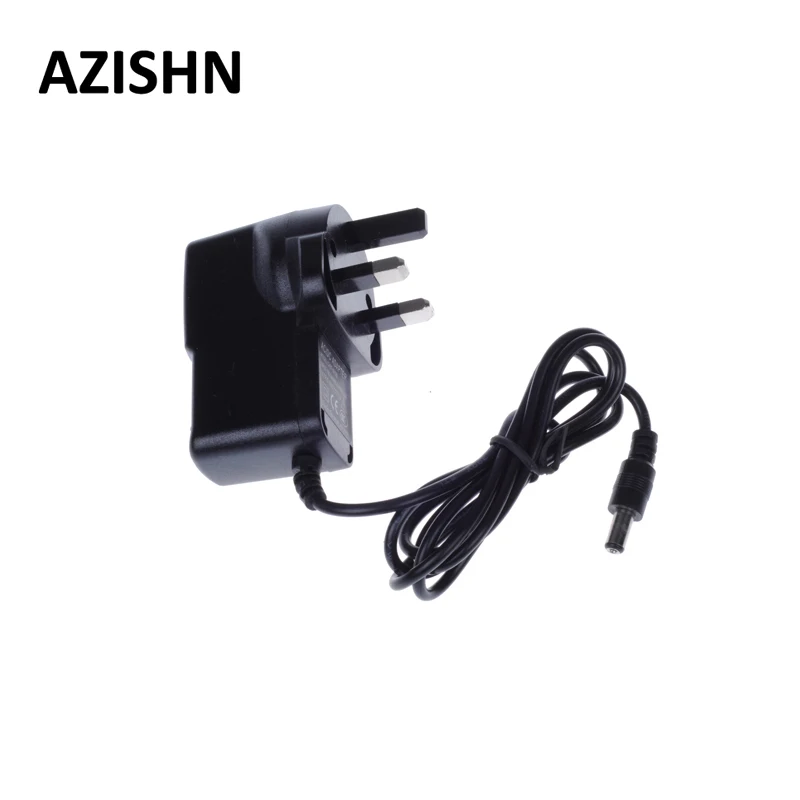 Адаптер питания AZISHN AC 100 240 В DC 12 1A с вилкой Стандарта Великобритании адаптер для