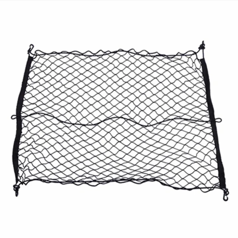 Автомобильный багажник эластичный сетчатый держатель 4 крючка органайзер для