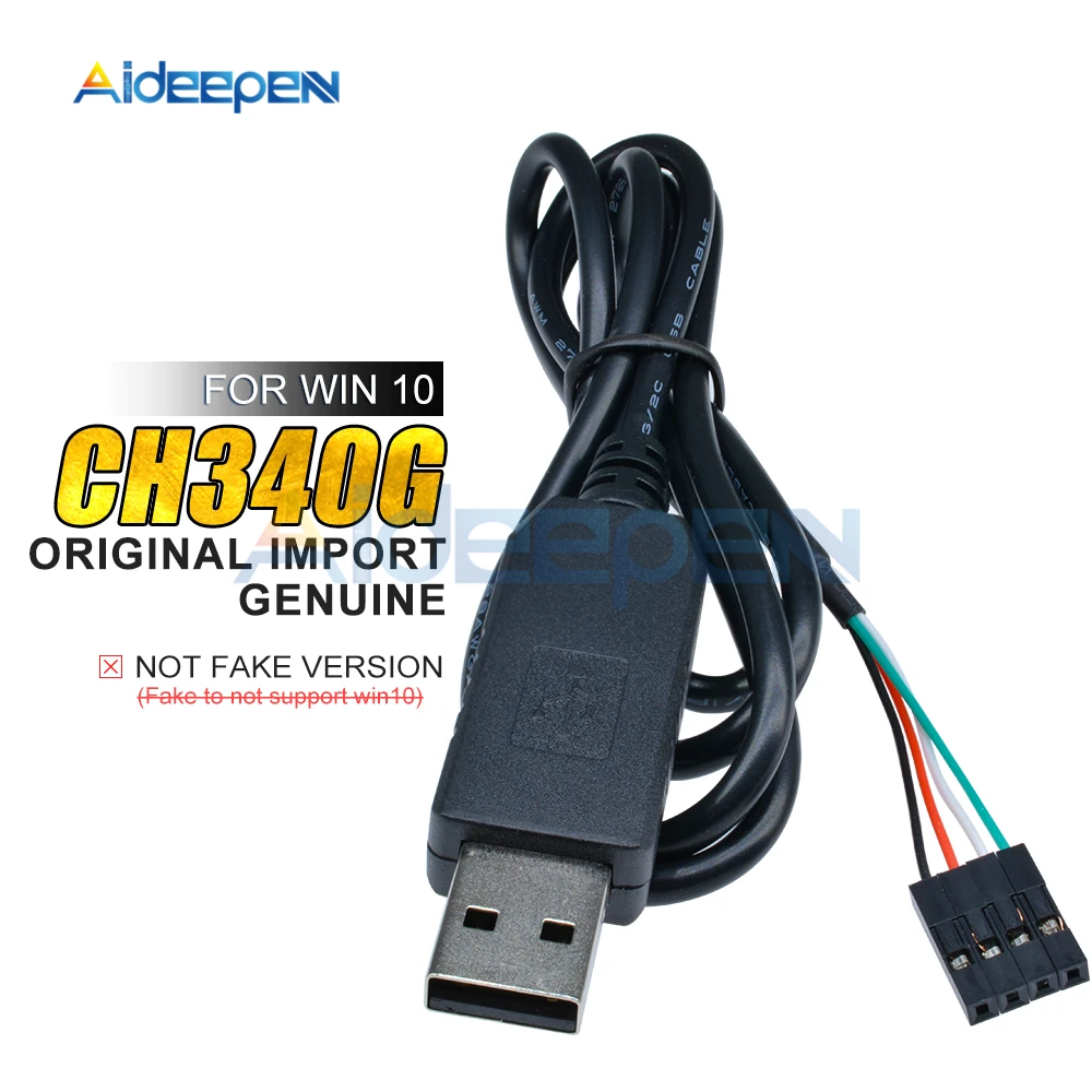 Оригинальный импорт CP2102 PL2303TA CH340G линия загрузки USB к TTL кабель загрузка