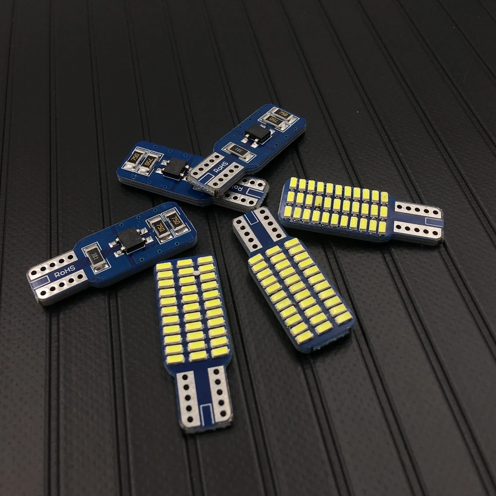 6 шт. T10 33 SMD 3014 W5W 194 168 автомобильные лампы стоп сигнала купольный светильник для