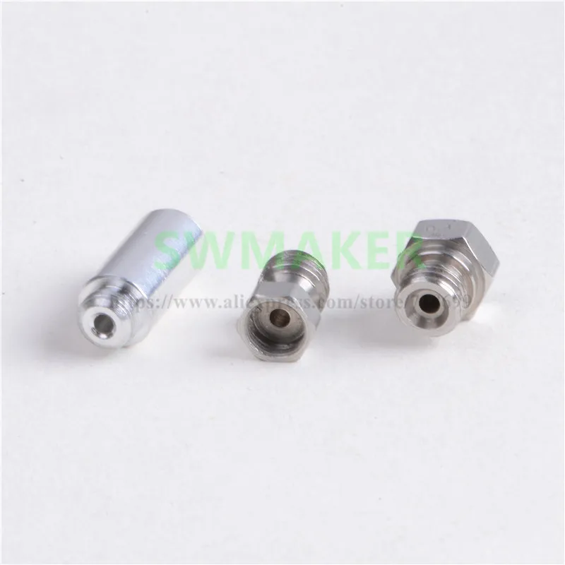 MK10 полностью металлический Hotend Upgrade kit для 1 75 мм fliament 0 4 сопла термобарьерная