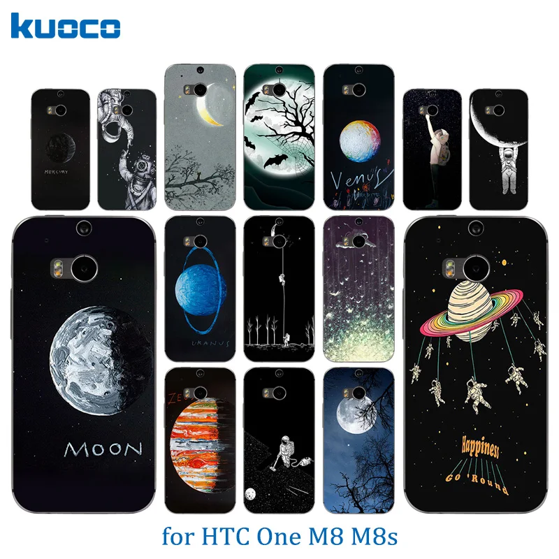 Чехлы для телефонов HTC One M8 мягкий чехол из ТПУ Новый Идеальный дизайн космическая